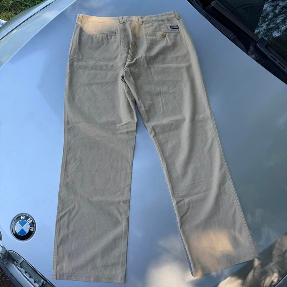 Tan Patagonia chino pants